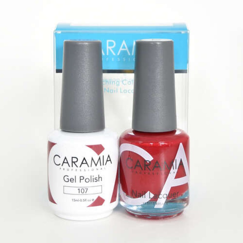 #107 Caramia Gel Polish & Nail Lacquer 0.5oz